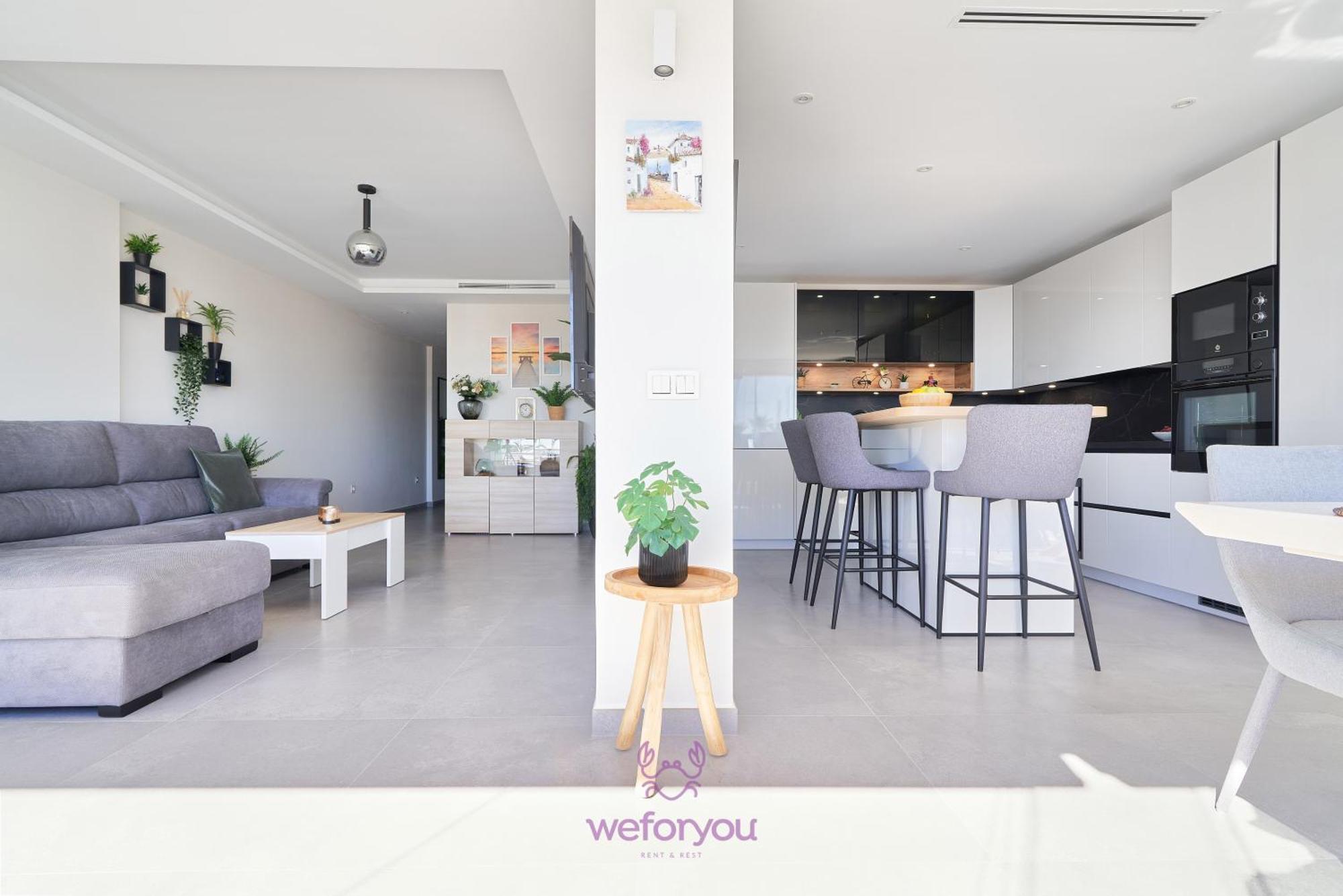 Weforyou Isla De Poniente 2 Bedrooms And Parking Apartamento *